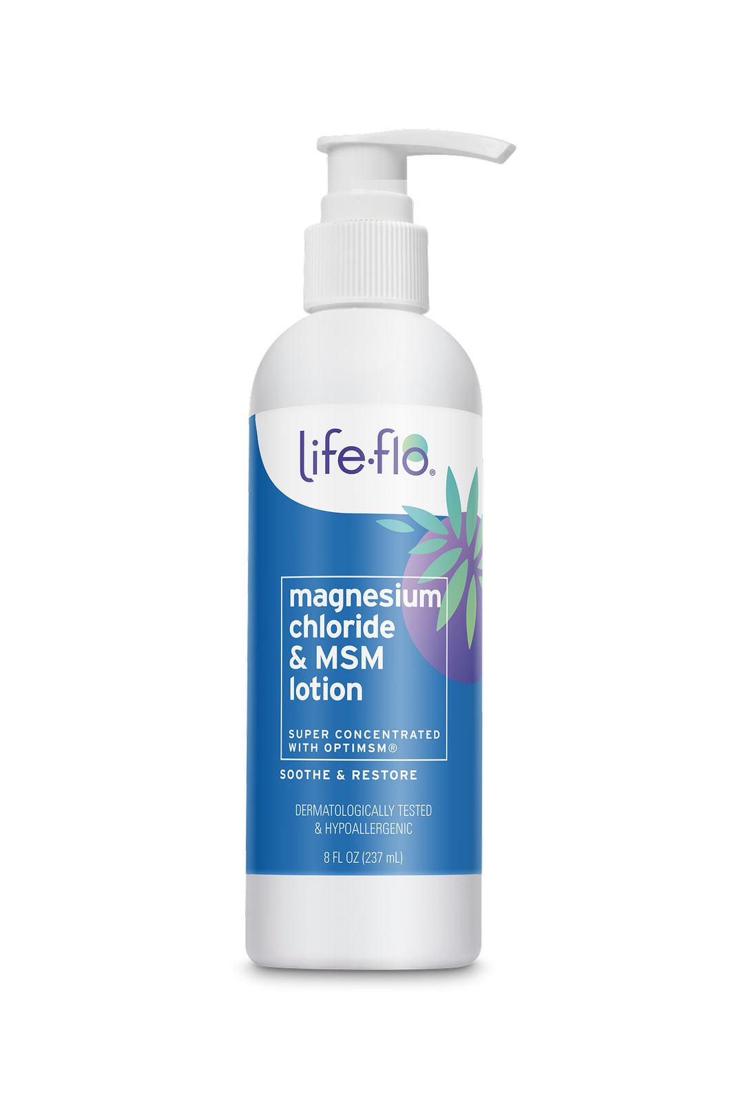 Magnesium Chloride & MSM Lotion – Life Flo