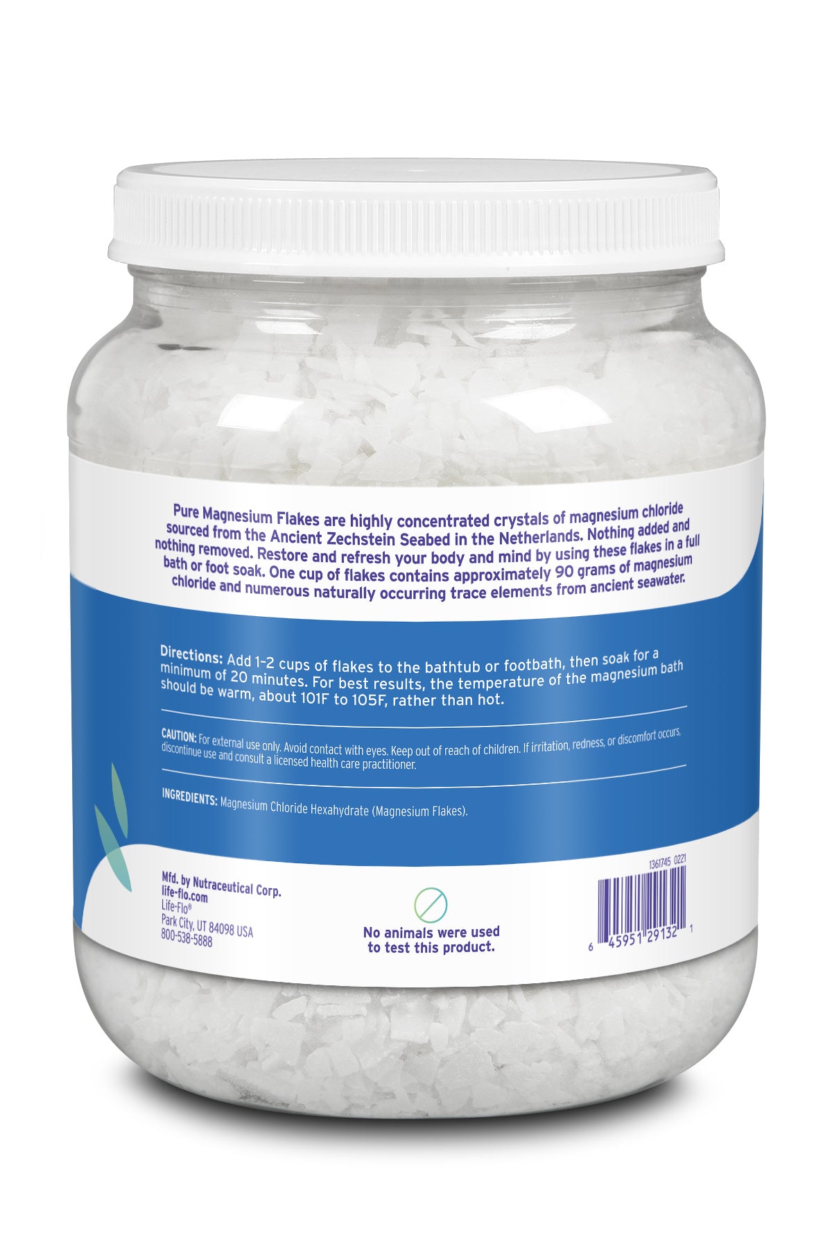 Life-flo ピュアマグネシウムフレーク6袋セット Amazon.com: LIFE-FLO Pure Magnesium Bath Flakes - Epsom Salt